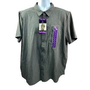 ZeroXposur Xtreme Comfort Travel Series Shirt – Gray – Button-Up – Size XXL NWT